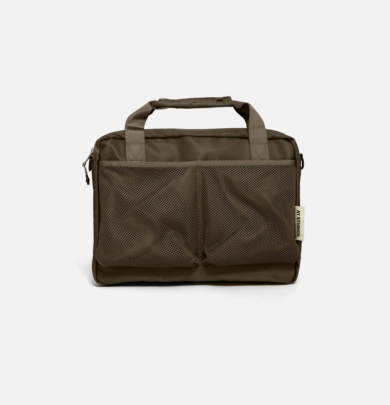 Briefcase - Army green - James Ay