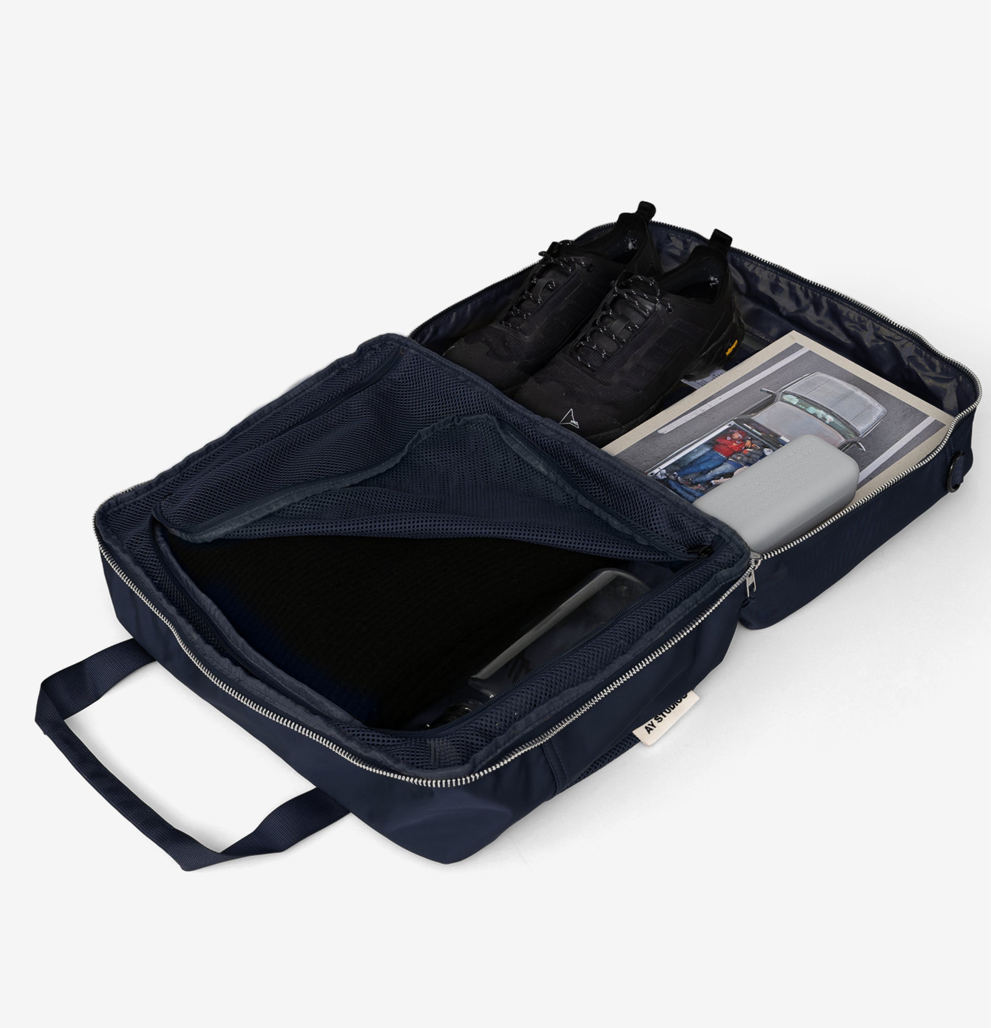 Weekend bag - Navy blue - James Ay