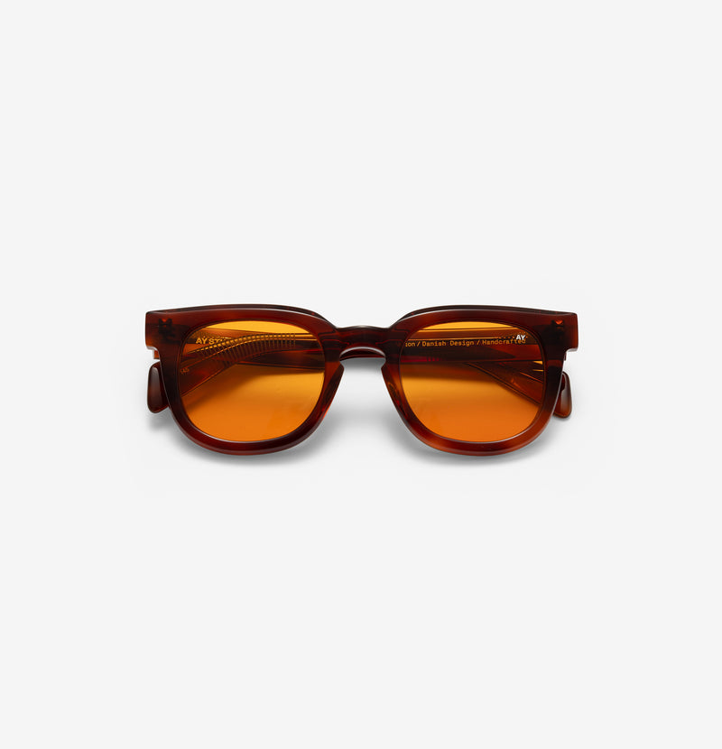 Vision - Classical havana orange lenses - James Ay